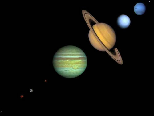 9 Planeten unseres Sonnensystems
